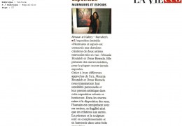 Mounia Boutaleb et Omar Berrada chez Almazar Art Gallery